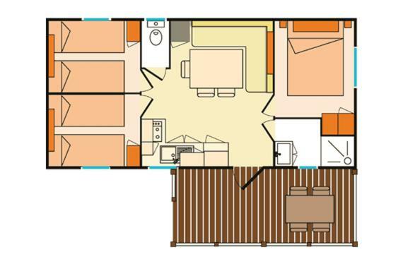 La Boissiere-de-Montaigu Mobil Home Climatise En Vendee מראה חיצוני תמונה